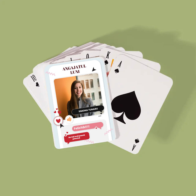 Fotografie Si Semnătură: Angajatul Lunii - Cărți De Jok