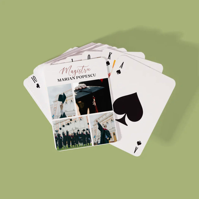 Colaj De Fotografii: Magistru - Cărți De Jok