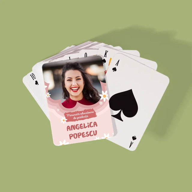 Fotografie Si Semnătură: Minunată Educatoare De Grădiniță - Cărți De Jok