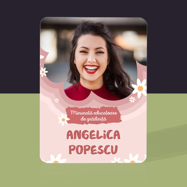 Fotografie Si Semnătură: Minunată Educatoare De Grădiniță - Cărți De Jok