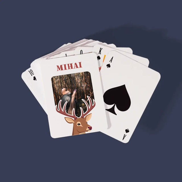 Fotografie Si Semnătură: Cerb - Cărți De Jok