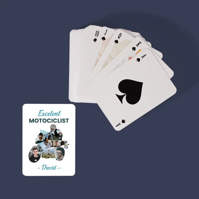 Formă Din Fotografii: Motociclist Excelent - Cărți De Jok