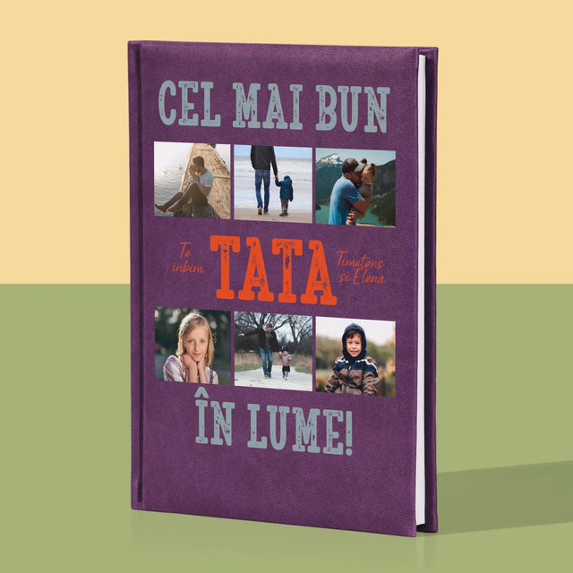 Colaj De Fotografii: Cel Mai Bun Tată Din Lume Fotografii - Carte Pentru Notițe