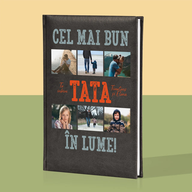 Colaj De Fotografii: Cel Mai Bun Tată Din Lume Fotografii - Carte Pentru Notițe