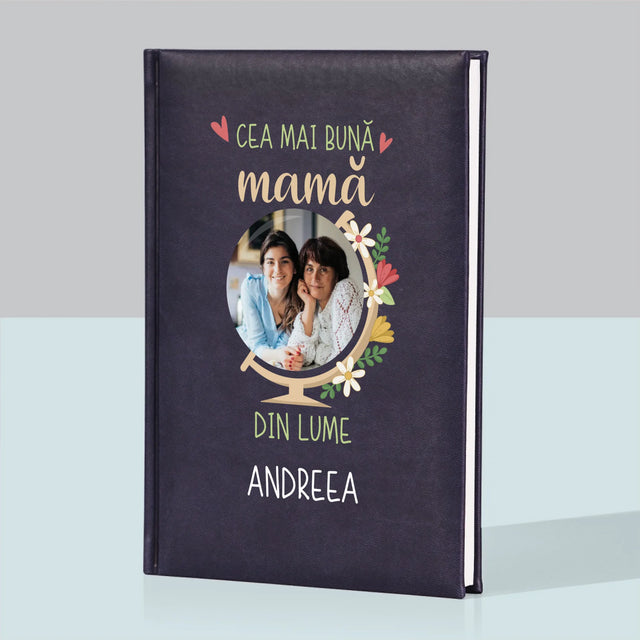 Fotografie Si Semnătură: Cea Mai Bună Mamă Lumea - Carte Pentru Notițe