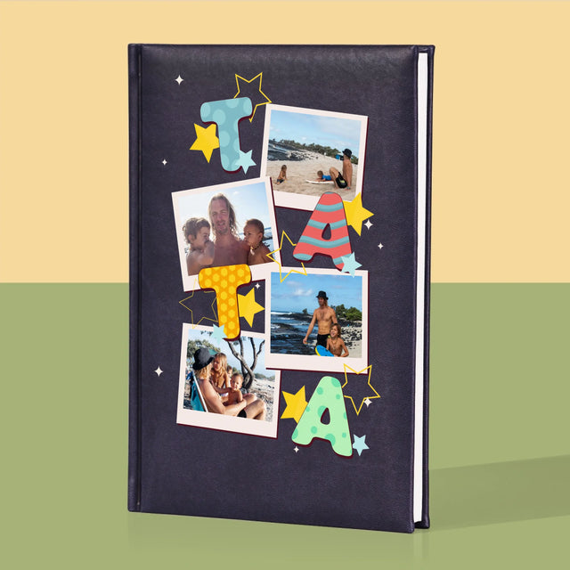 Colaj De Fotografii: Litere Tată - Carte Pentru Notițe