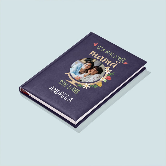 Fotografie Si Semnătură: Cea Mai Bună Mamă Lumea - Carte Pentru Notițe