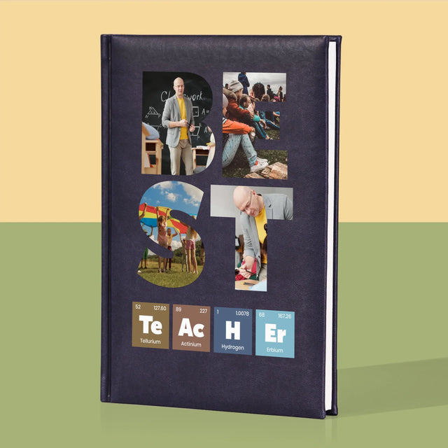 Cuvânt Din Fotografii: Best Teacher Elemente Chimice - Carte Pentru Notițe