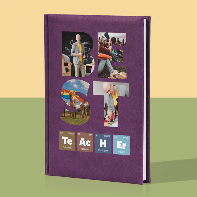 Cuvânt Din Fotografii: Best Teacher Elemente Chimice - Carte Pentru Notițe