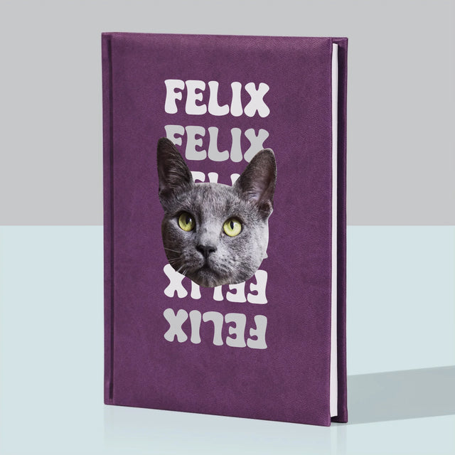 Personajul Tău: Fotografia Pisicului Cu Nume - Carte Pentru Notițe