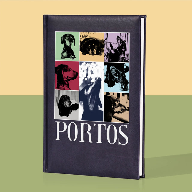 Colaj De Fotografii: Cățeluș Ca Taylor - Carte Pentru Notițe