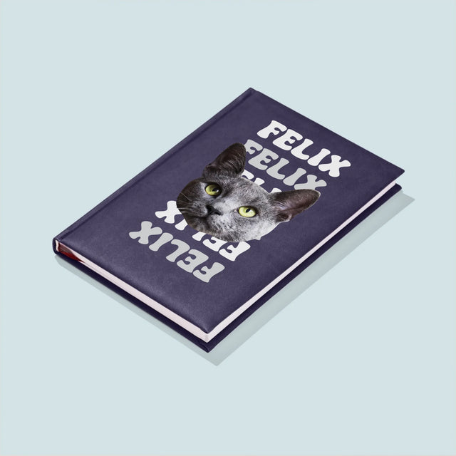 Personajul Tău: Fotografia Pisicului Cu Nume - Carte Pentru Notițe