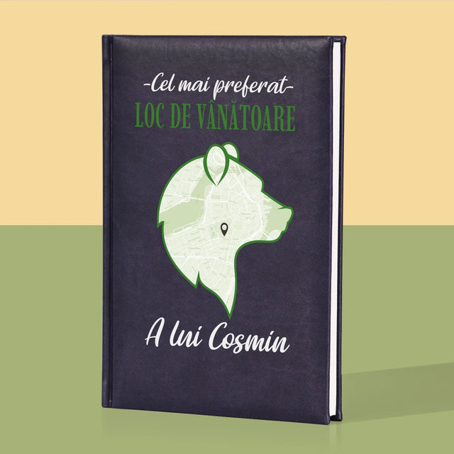 Harta Oraș: Cel Mai Preferat Loc De Vînătoare - Carte Pentru Notițe