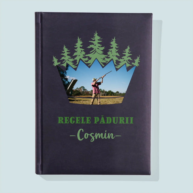 Formă Din Fotografii: Regele Pădurii - Carte Pentru Notițe