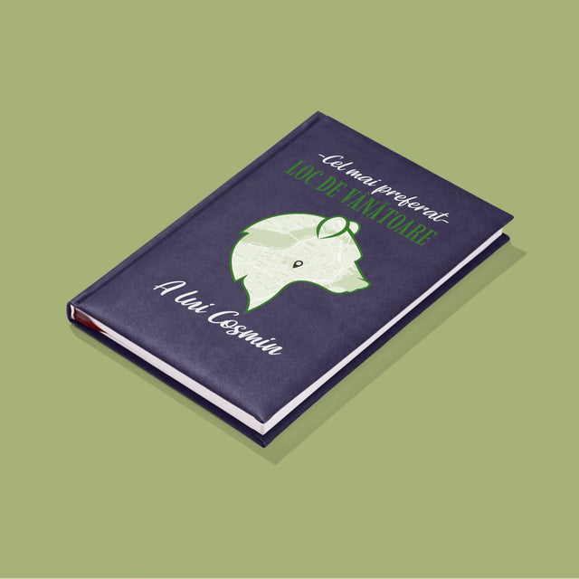 Harta Oraș: Cel Mai Preferat Loc De Vînătoare - Carte Pentru Notițe