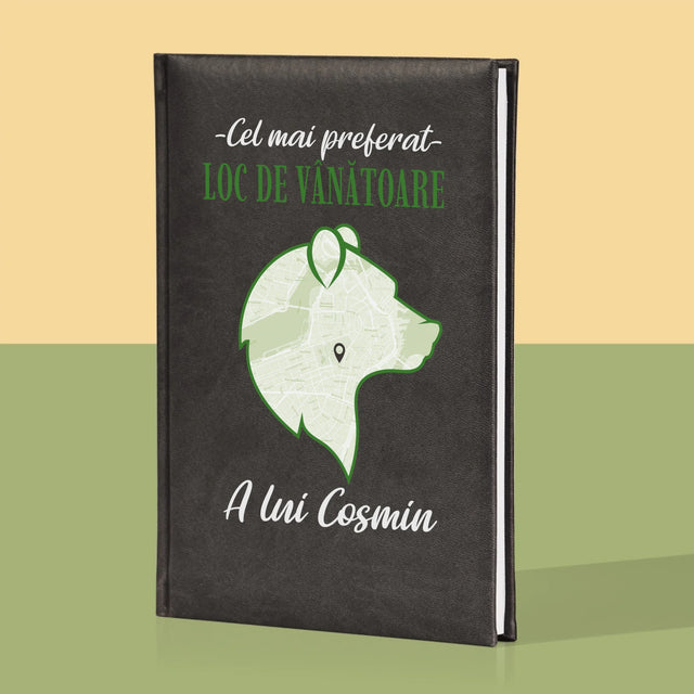 Harta Oraș: Cel Mai Preferat Loc De Vînătoare - Carte Pentru Notițe