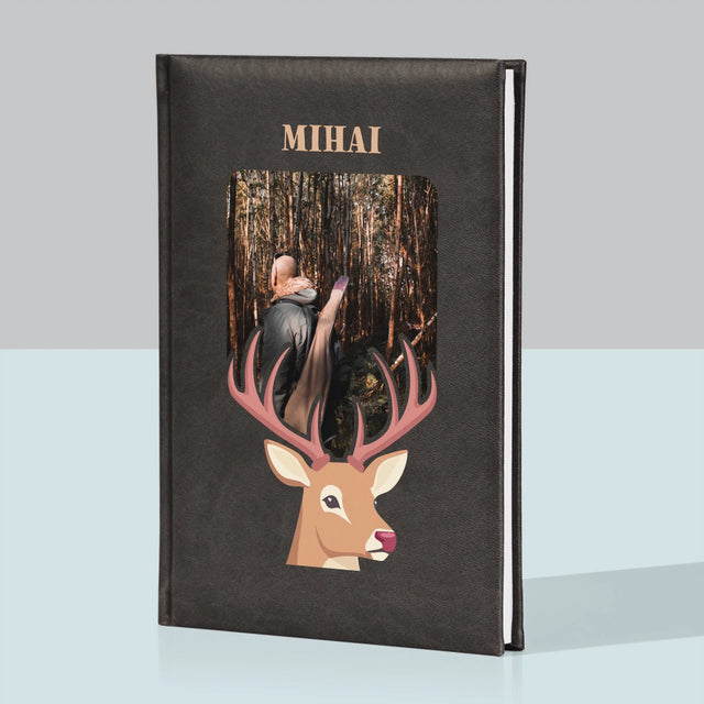 Fotografie Si Semnătură: Cerb - Carte Pentru Notițe