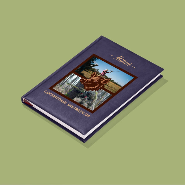 Colaj De Fotografii: Cuceritorul Mistreților - Carte Pentru Notițe
