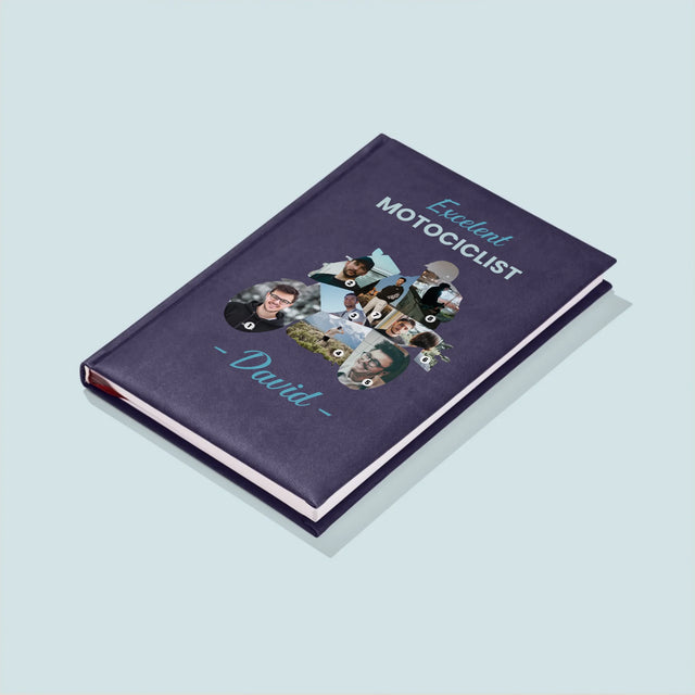 Formă Din Fotografii: Motociclist Excelent - Carte Pentru Notițe