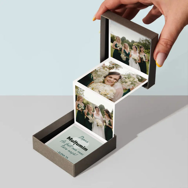 Fotografie Si Semnătură: Ai Fost Cea Mai Tare Nașă! - Set De Fotografii Pliante