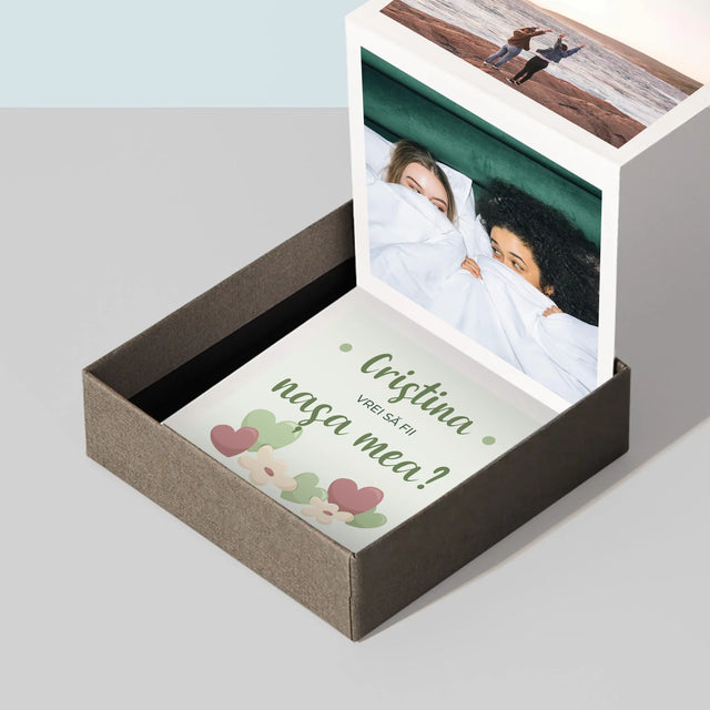 Fotografie Si Semnătură: Vrei Să Fii Martorul Meu - Set De Fotografii Pliante