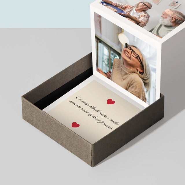 Formă Din Fotografii: A 50 Zi De Naștere - Set De Fotografii Pliante