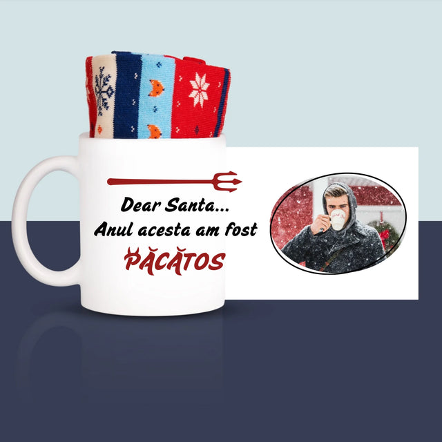 Fotografie Si Semnătură: Păcătos - Șosete De Iarnă Într-O Cană