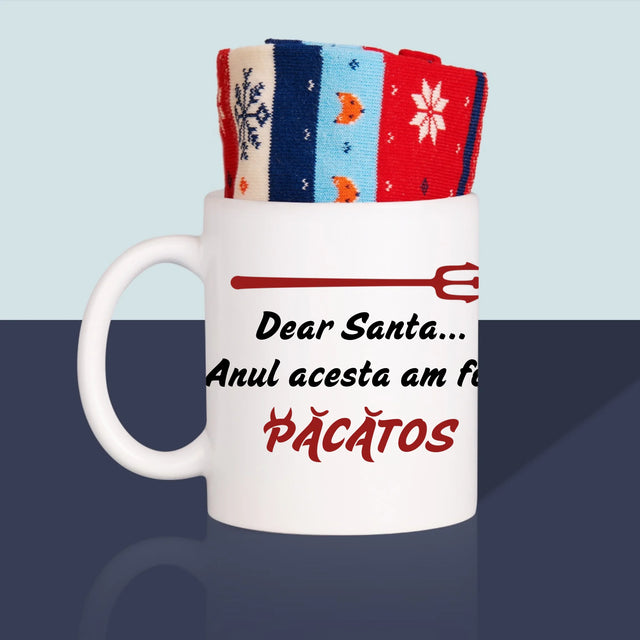 Fotografie Si Semnătură: Păcătos - Șosete De Iarnă Într-O Cană