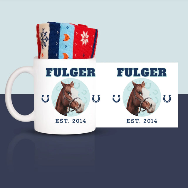 Personajul Tău: Calul Tău Varsity - Șosete De Iarnă Într-O Cană