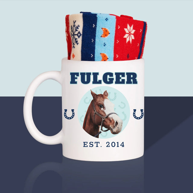 Personajul Tău: Calul Tău Varsity - Șosete De Iarnă Într-O Cană