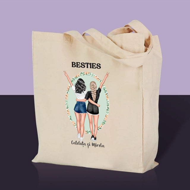 Creator De Personaj: Best Friends - Sacoșă De Pânză