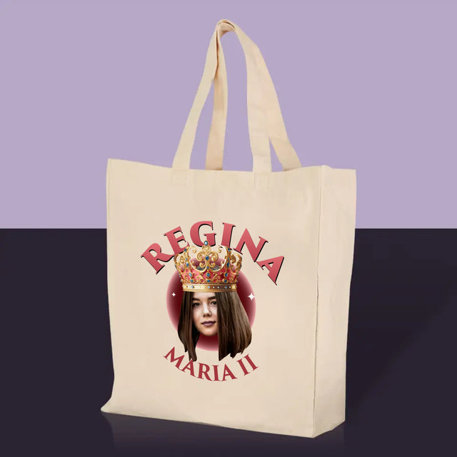 Fotografie Si Semnătură: Regina - Sacoșă De Pânză