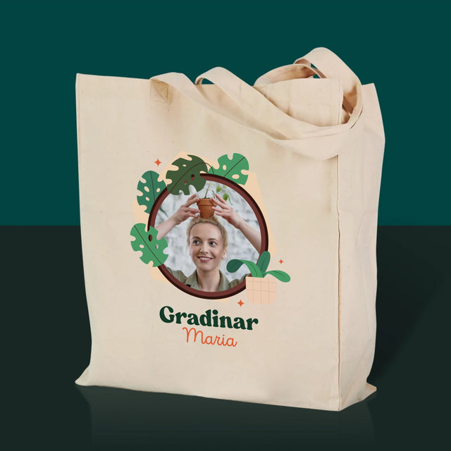 Fotografie Si Semnătură: Gradinar - Sacoșă De Pânză