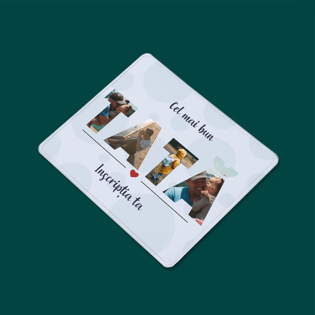 Cuvânt Din Fotografii: Fotografii Și Semnătură - Mouse Pad