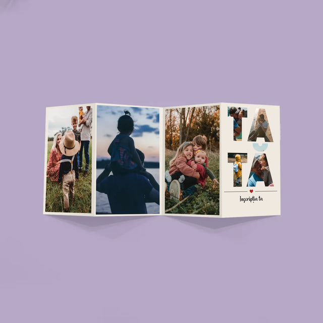Cuvânt Din Fotografii: Tată Din Fotografiile Tale - Set Mare Fotografii Pliante