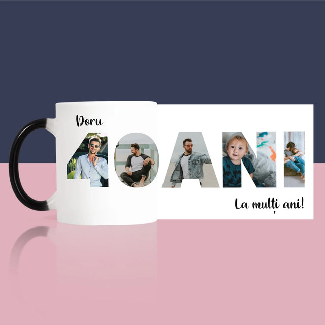 Cuvânt Din Fotografii: 40 Ani Din Fotografiile Tale - Cană