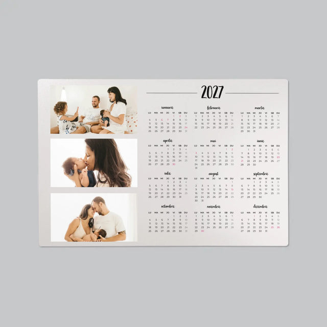 Colaj De Fotografii: Calendarul Tău - Mapa De Birou