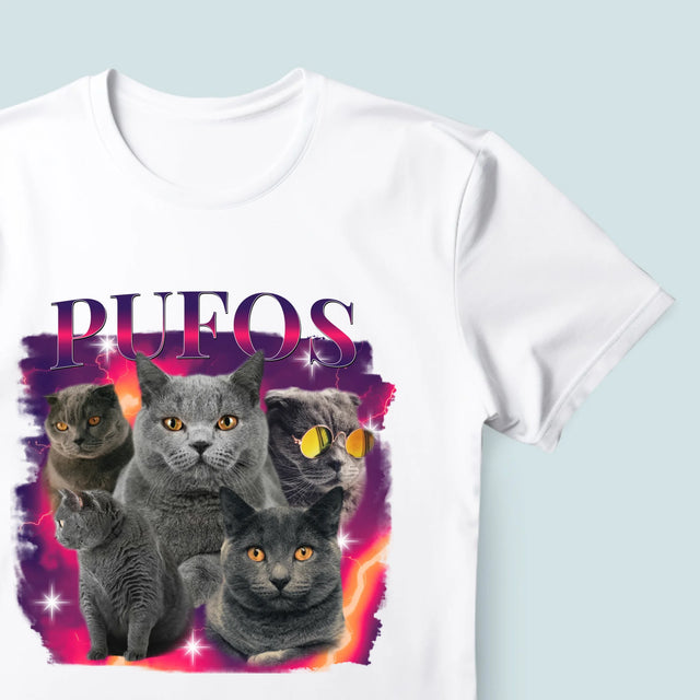 Personajul Tău: Bootleg Cu Pisicul Tău - Tricou Pentru Bărbați