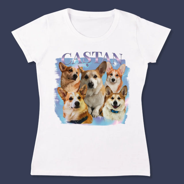 Personajul Tău: Bootleg Cu Cîinele Tău - Tricou Pentru Femei