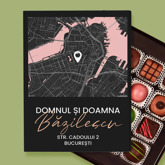 Harta Oraș: Harta Orașului: Domn Și Doamnă - Praline