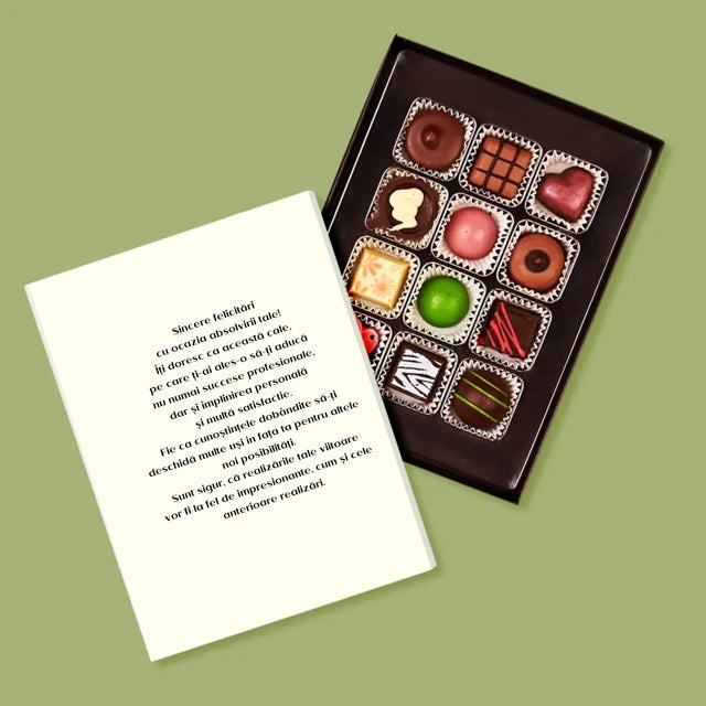 Fotografie Si Semnătură: Felicitări Master - Praline