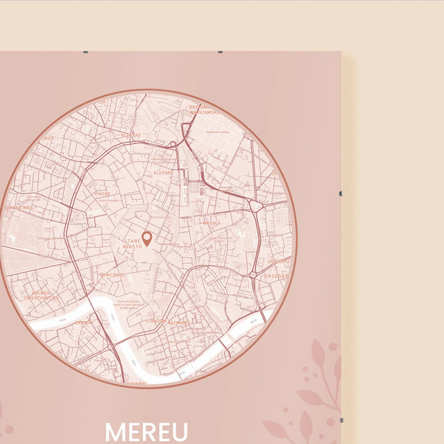 Harta Oraș: Harta Orașului: Mereu Împreună - Poster