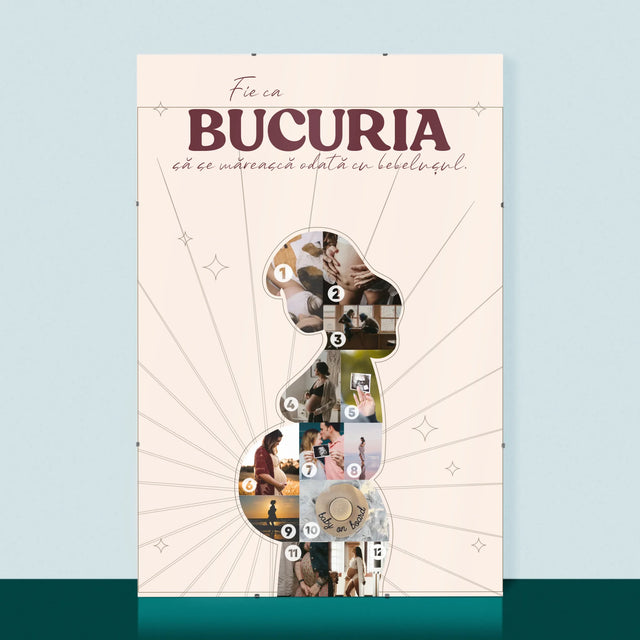 Formă Din Fotografii: Bucurie - Poster