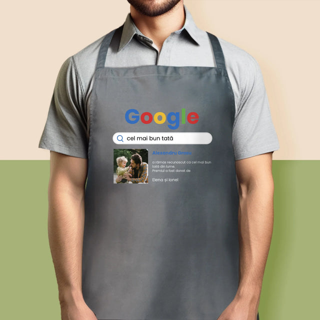 Fotografie Si Semnătură: Cel Mai Bun Tată  Rezultat Google - Șorț