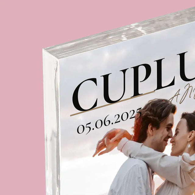 Copertă Derevistă: Cuplul Anului - Bloc Acrilic