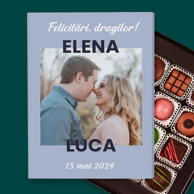 Fotografie Si Semnătură: Felicitări De Nuntă - Praline