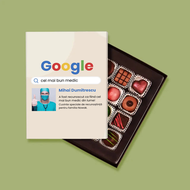 Fotografie Si Semnătură: Cel Mai Bun Medic Rezultat Google - Praline