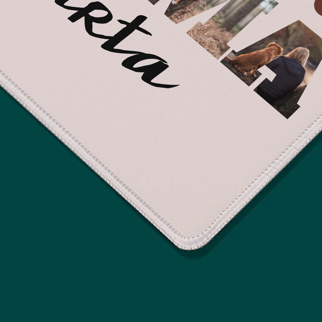 Cuvânt Din Fotografii: Mama Câinelui Din Fotografiile Tale - Mouse Pad