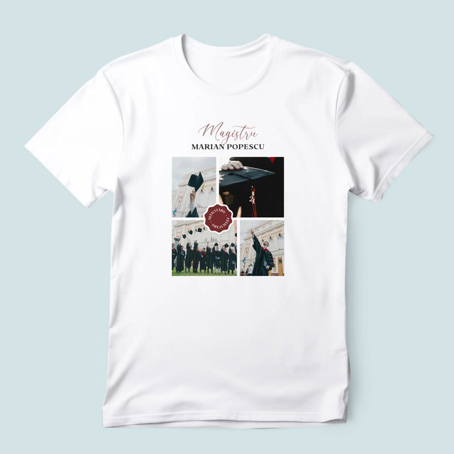 Colaj De Fotografii: Magistru - Tricou Pentru Bărbați