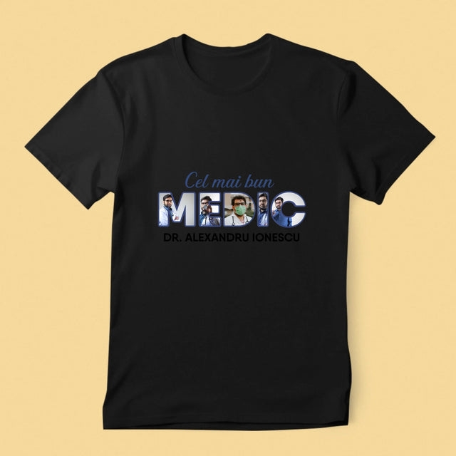 Cuvânt Din Fotografii: Cel Mai Bun Medic - Tricou Pentru Bărbați